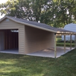 adison WI 9'x24' lean to for extra storage